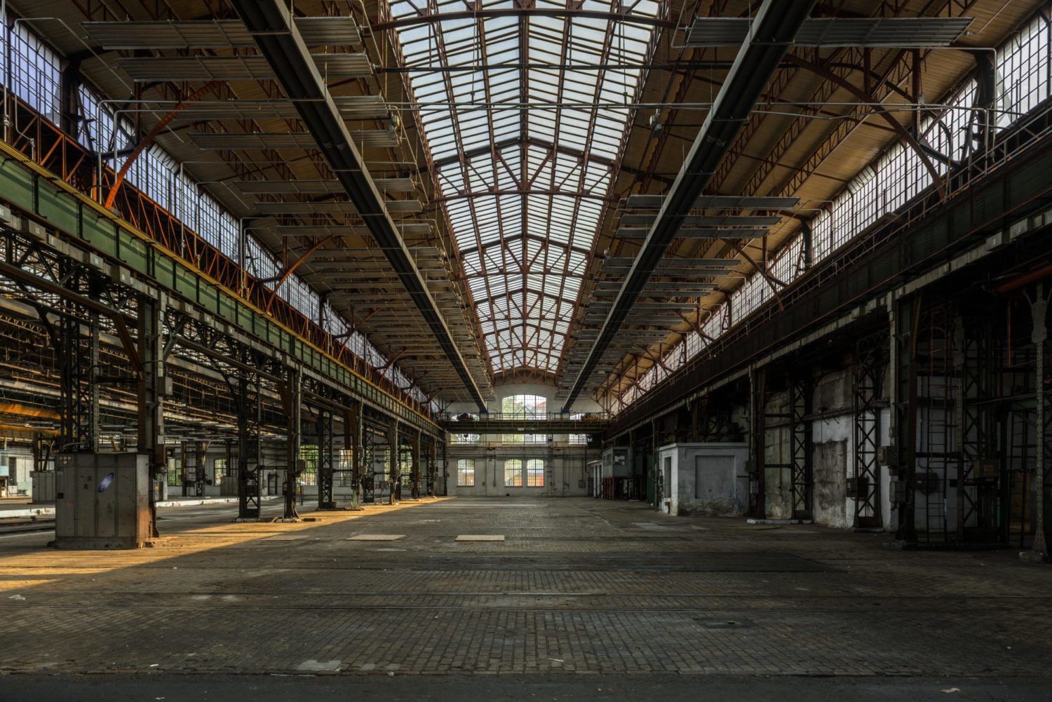 Industrial interior of an old factory – Elliott Tool Technologies